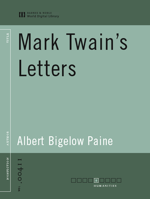 Title details for Mark Twain's Letters (World Digital Library Edition) by Albert Bigelow Paine - Available